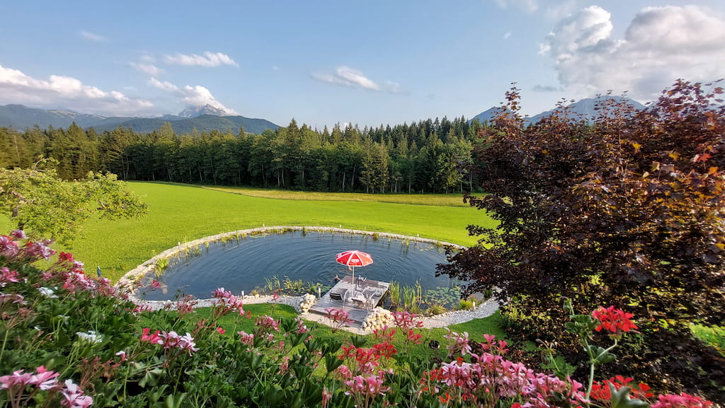 Teich Spulhof in Abtenau